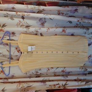 Forever 21 yellow cotton dress S